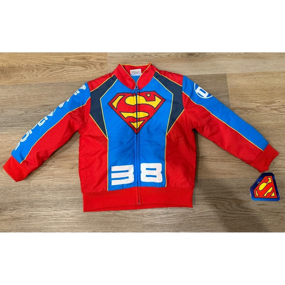 Boy bomber jacket Superman medium 8